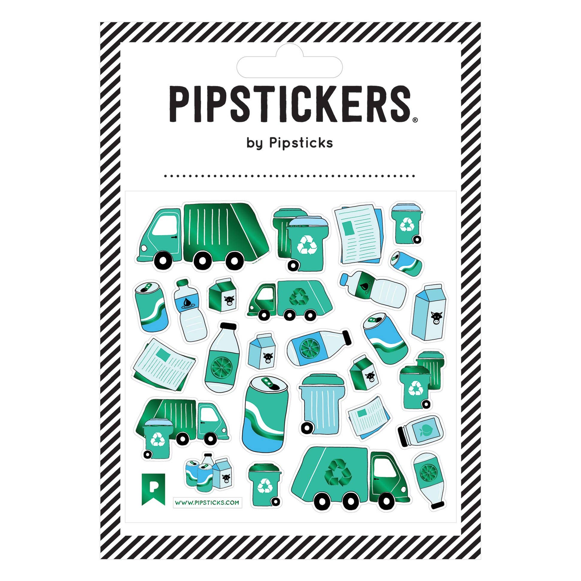 Pipsticks Stickers- I've Bin Recycled – Quirky Crate