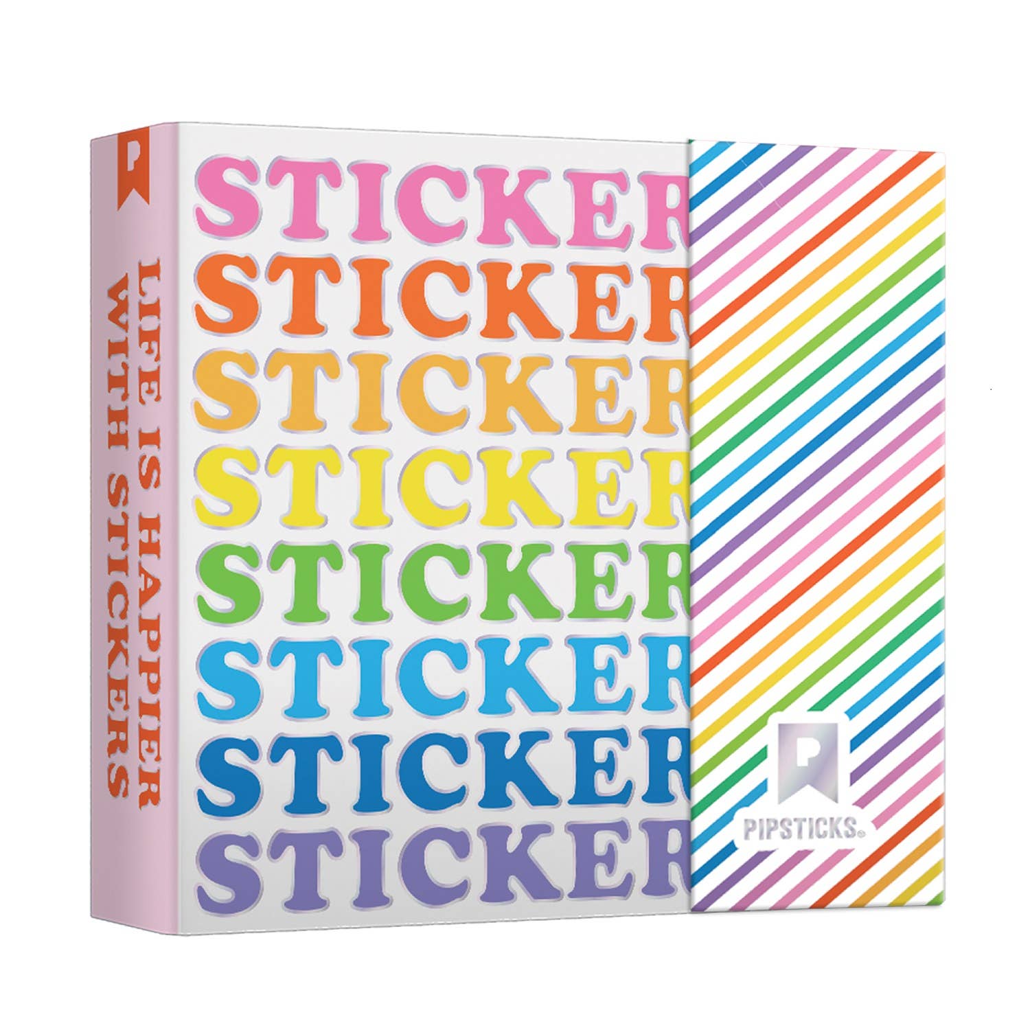 Pipsticks Sticker Keeper Album With STICKERS Storage Organizer Binder New  UNUSED