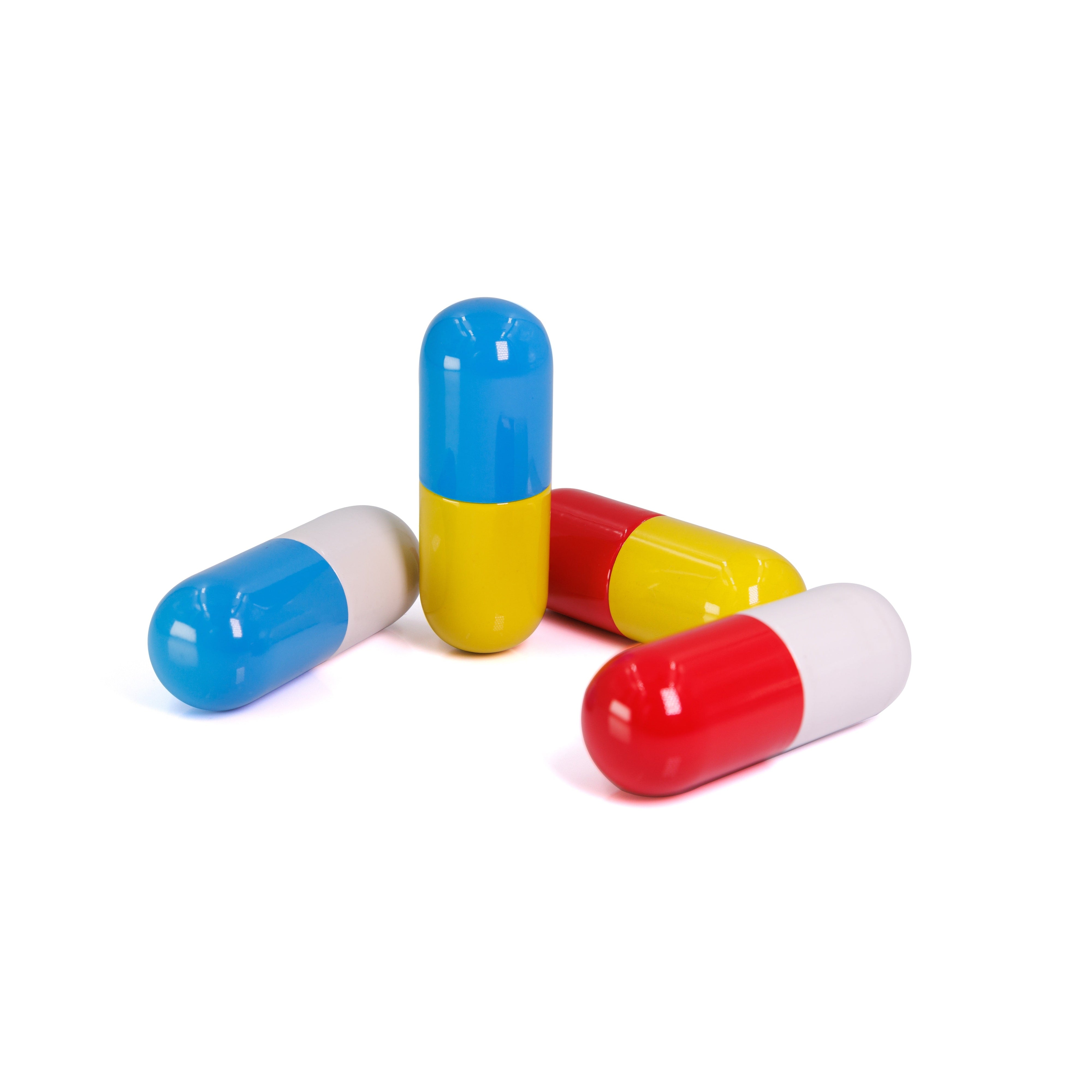 Pill-Capsule Shaped Pill Holders