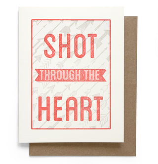 Shot Through the Heart Card
