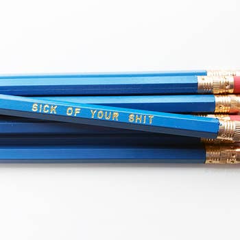 https://www.quirkycrate.com/cdn/shop/products/Sick-Of-Your-Shit-Wooden-Pencil-Set-in-Blue-Set-of-5-Funny-Sweary-Profanity-Pencils.jpg?v=1684025475